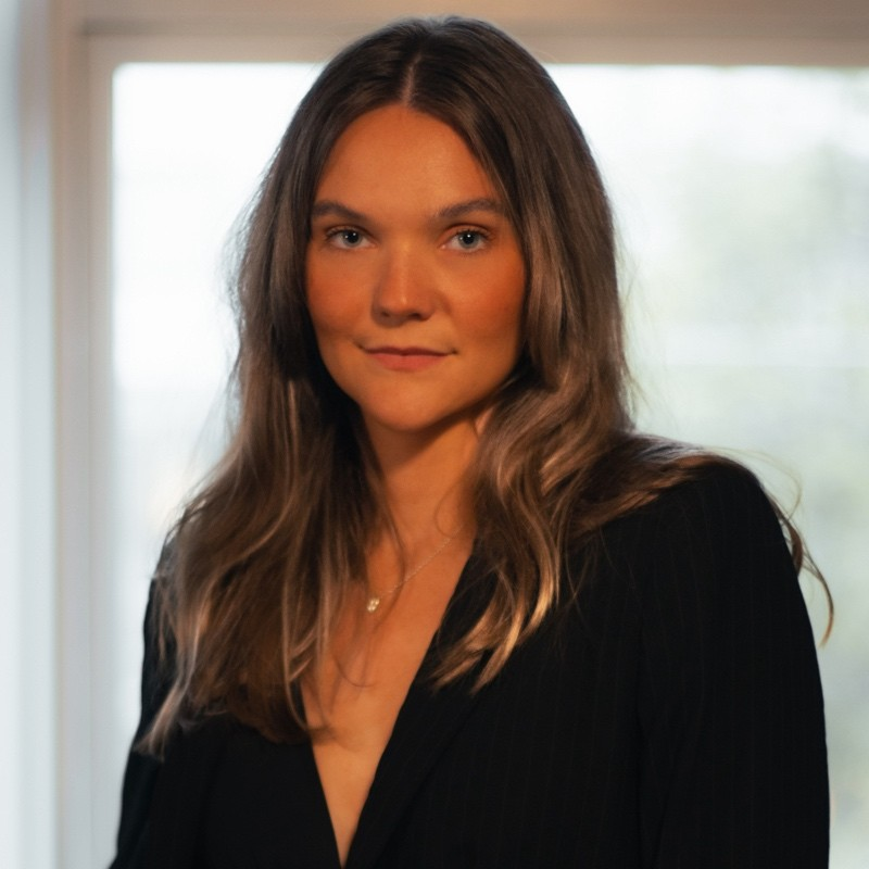 Anna Edstedt portrait, wearing a black blazer. - International Awards