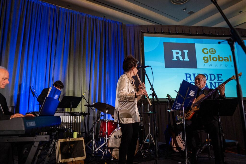 RI Go Global Awards ceremony featuring live jazz band - International Awards